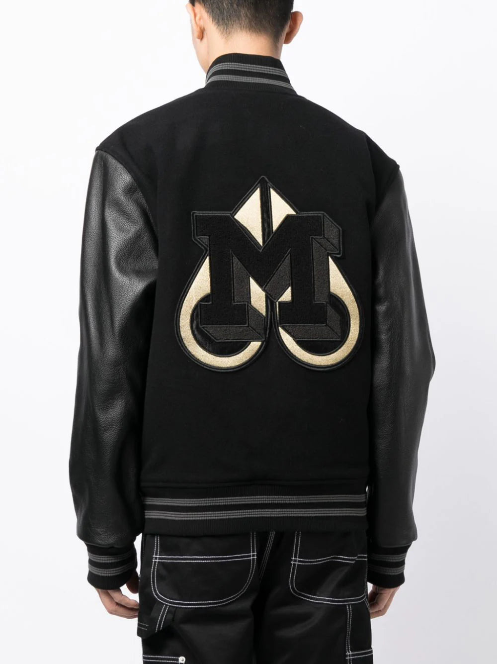 Logo-Embroidered Bomber Jacket