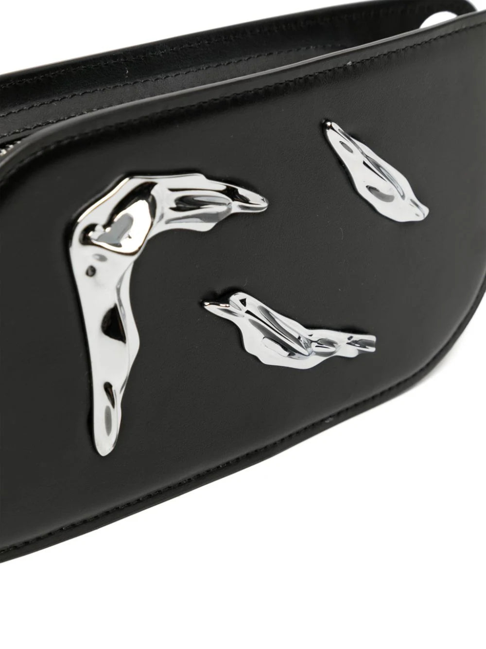 Hardware-Detail Shoulder Bag
