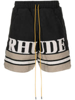 Logo-Embroidered Cotton Shorts