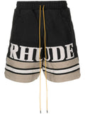 Logo-Embroidered Cotton Shorts