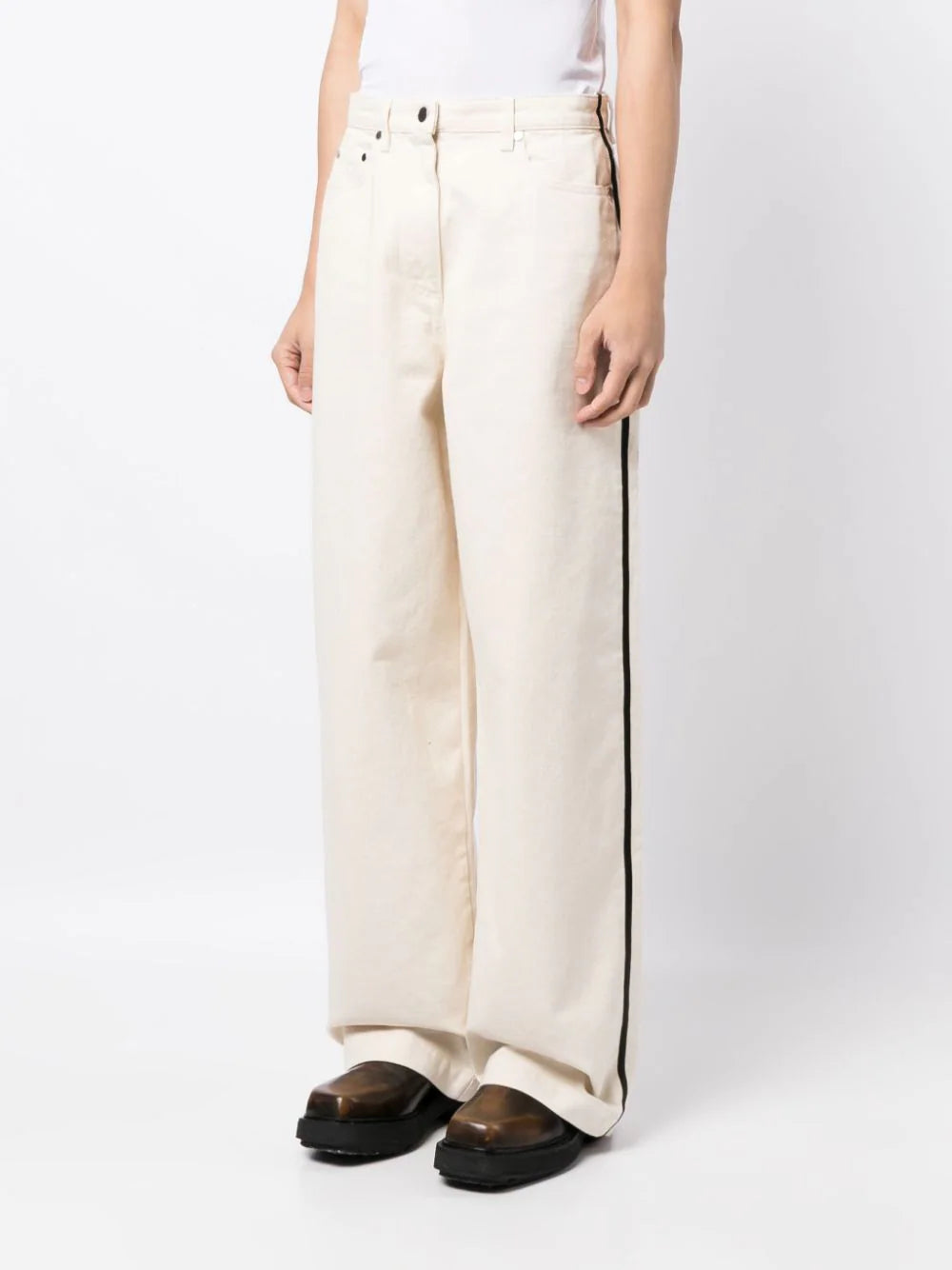 High Rise Wide Leg Jeans