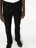 Mid-Rise Bootcut Trousers