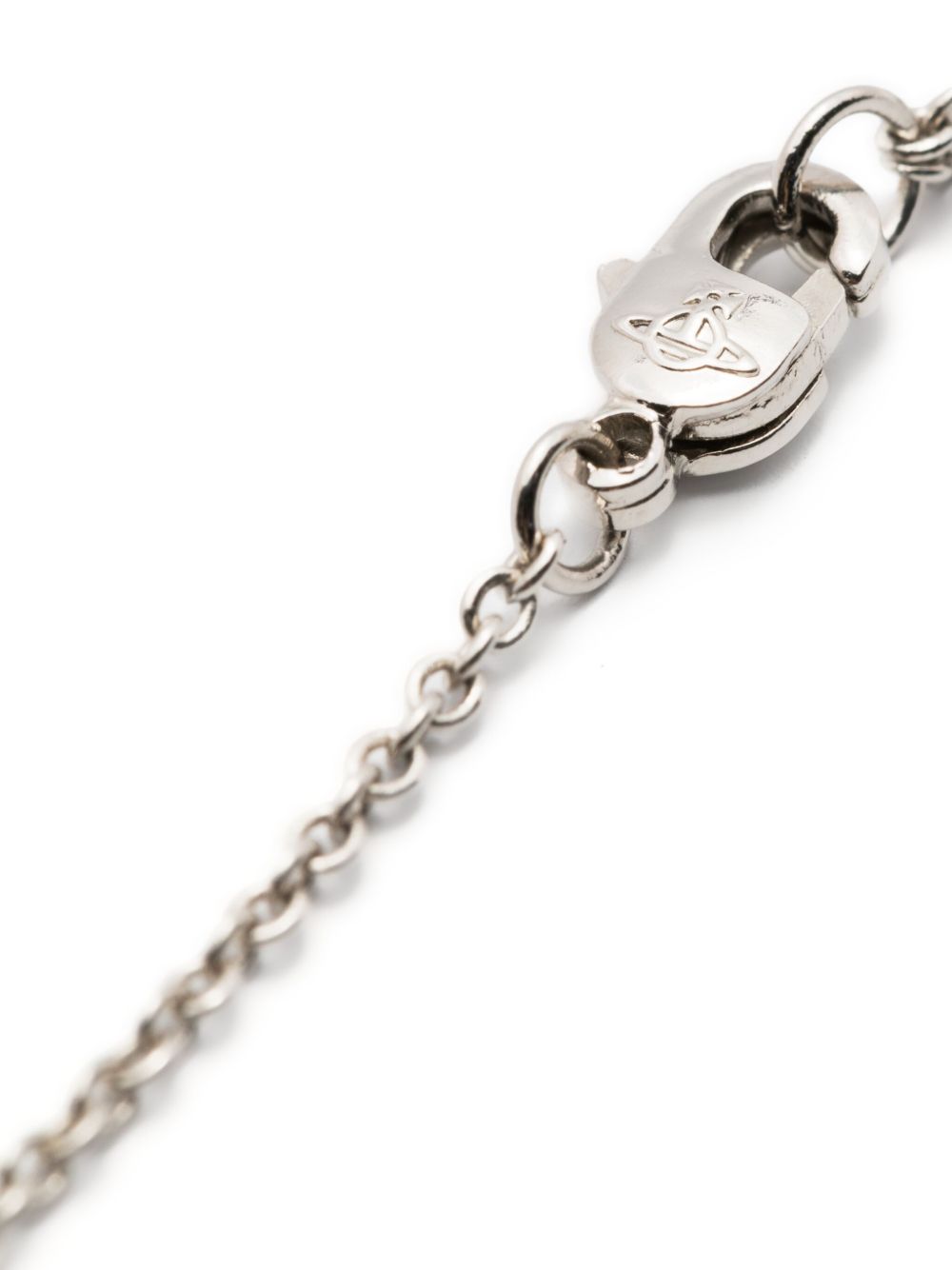 Orb pendant chain bracelet