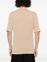 Pointelle-Knit Cotton Shirt