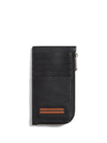 Stripe-Embellished Leather Wallet