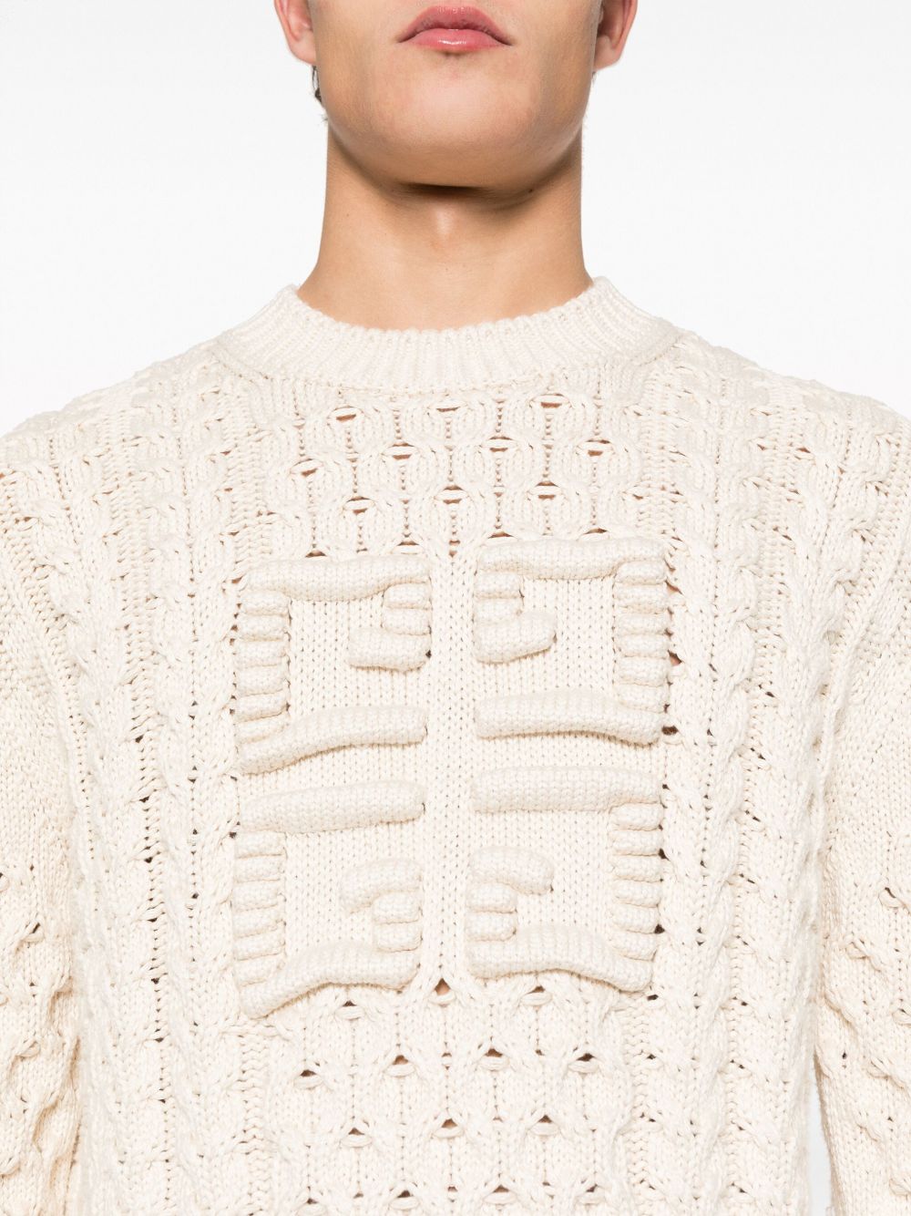 4G Cable-Knit Jumper