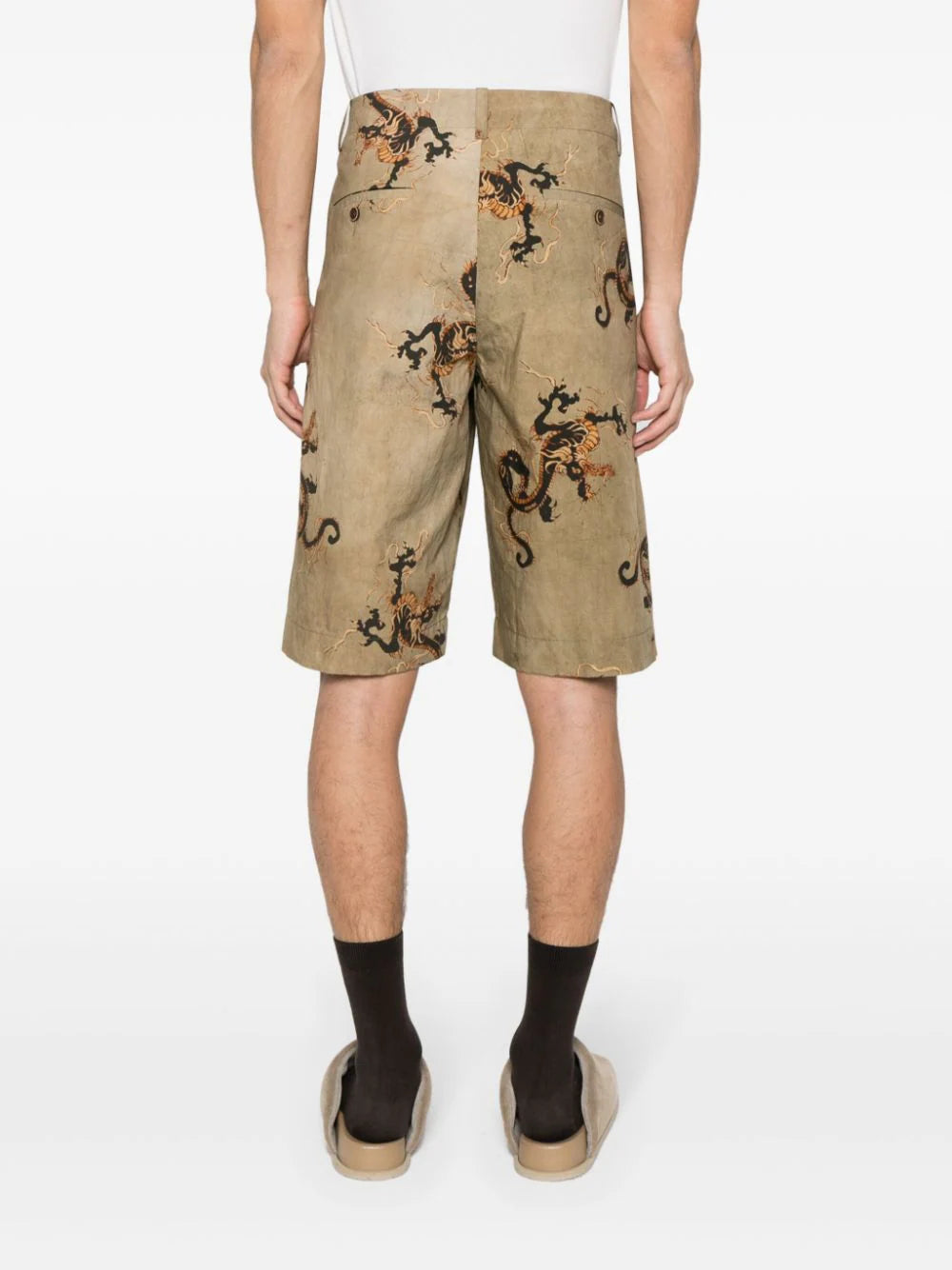 Pallor Cotton Bermuda Shorts