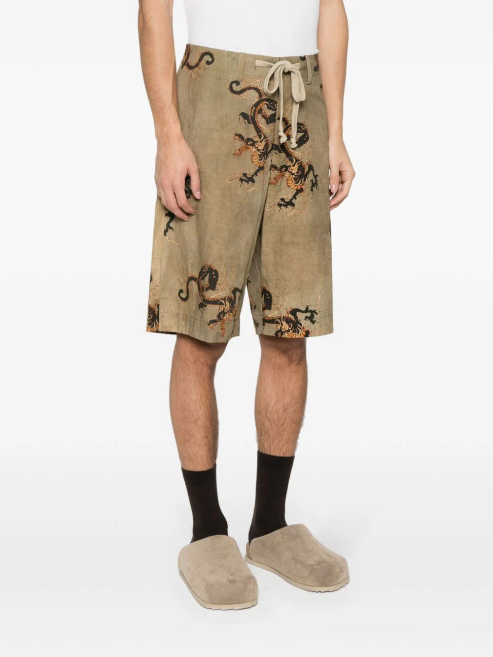 Pallor Cotton Bermuda Shorts