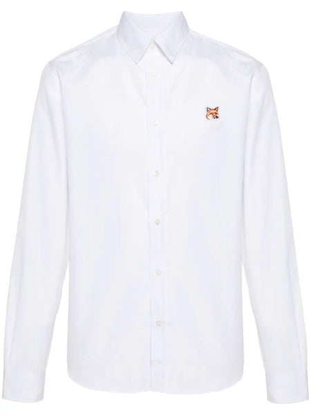 Fox-Patch Cotton Shirt