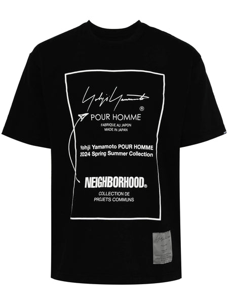 X Neighborhood Logo-Print Cotton T-Shirt