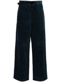 Belted Corduroy Trousers