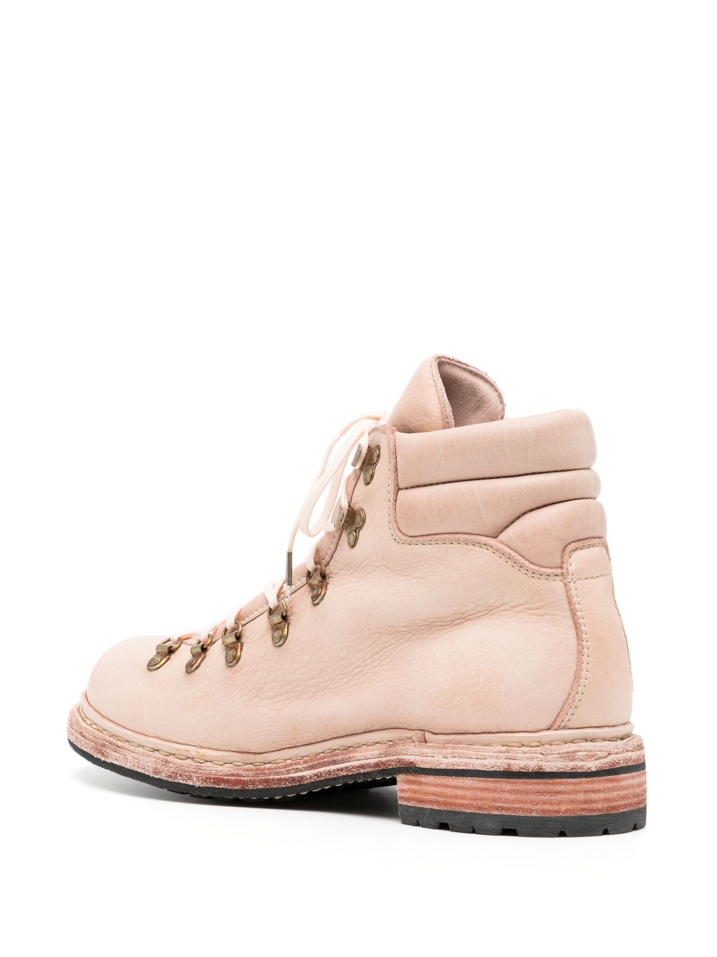 Lace-Up Leather Boots