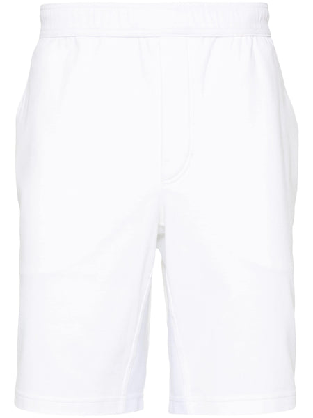 Embroidered-Logo Cotton Shorts