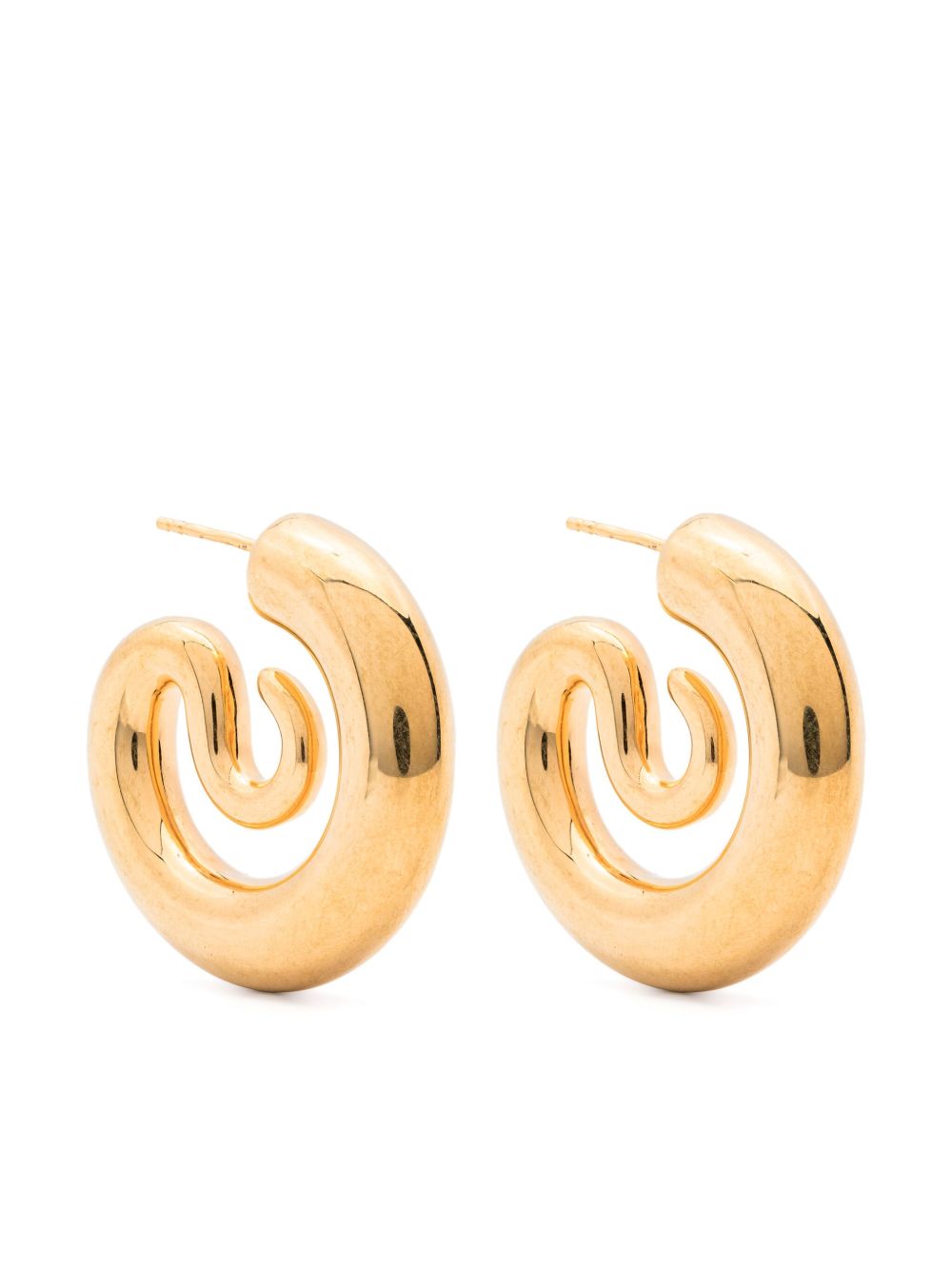 Small Serpent Hoop Earrings