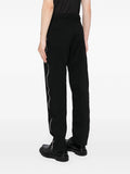 Zip-Up Tapered Trousers