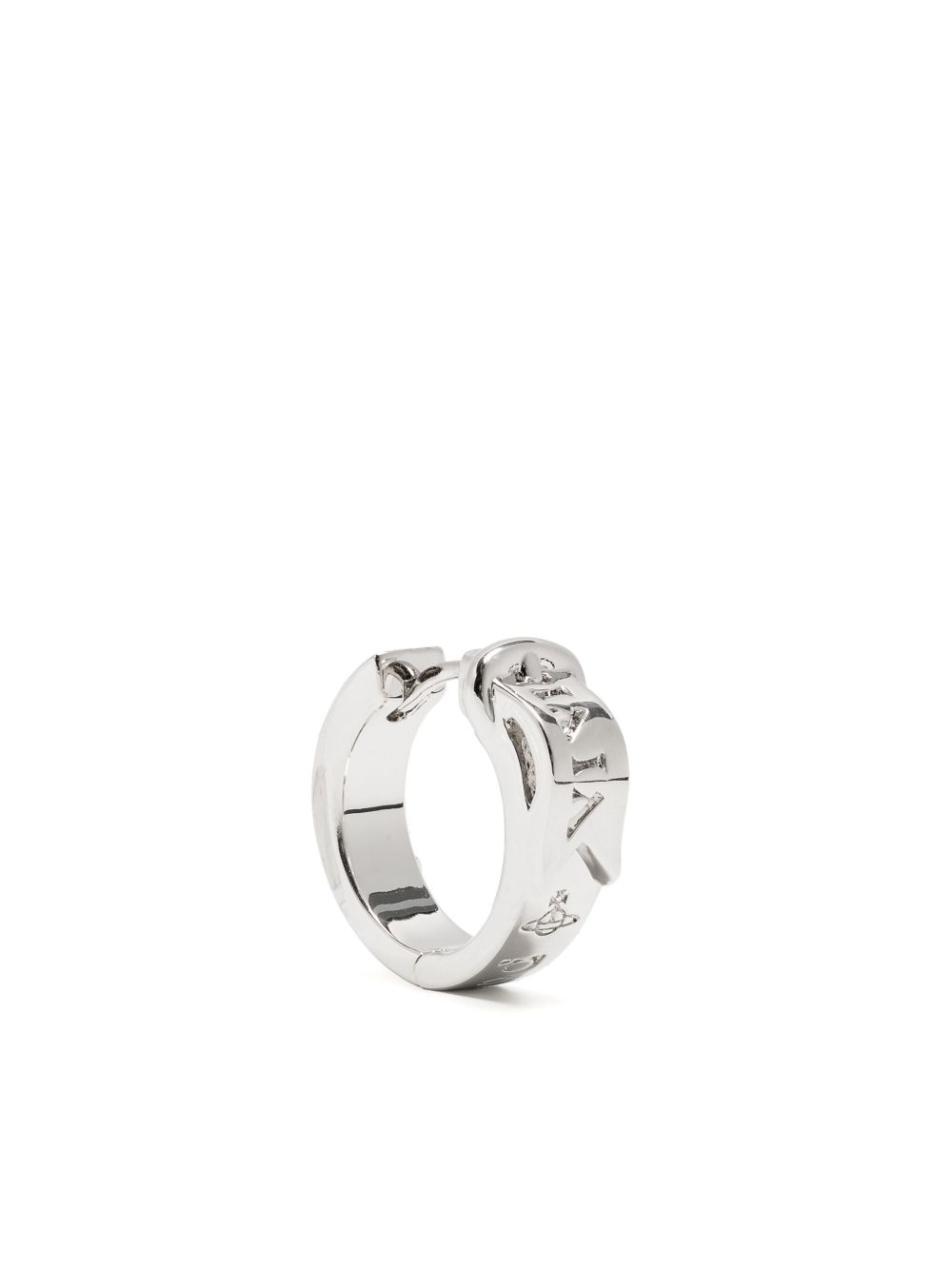 Bobby huggie-hoop earring