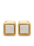 Gold-Plated Squared Cufflinks