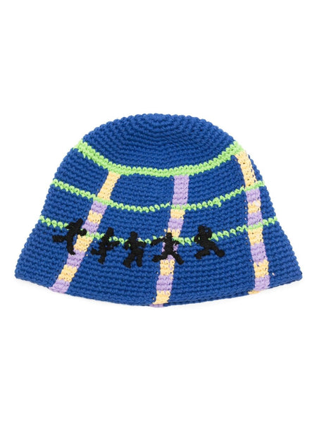 Running Man Crochet Sun Hat