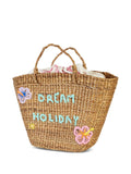 Embroidered Beach Bag
