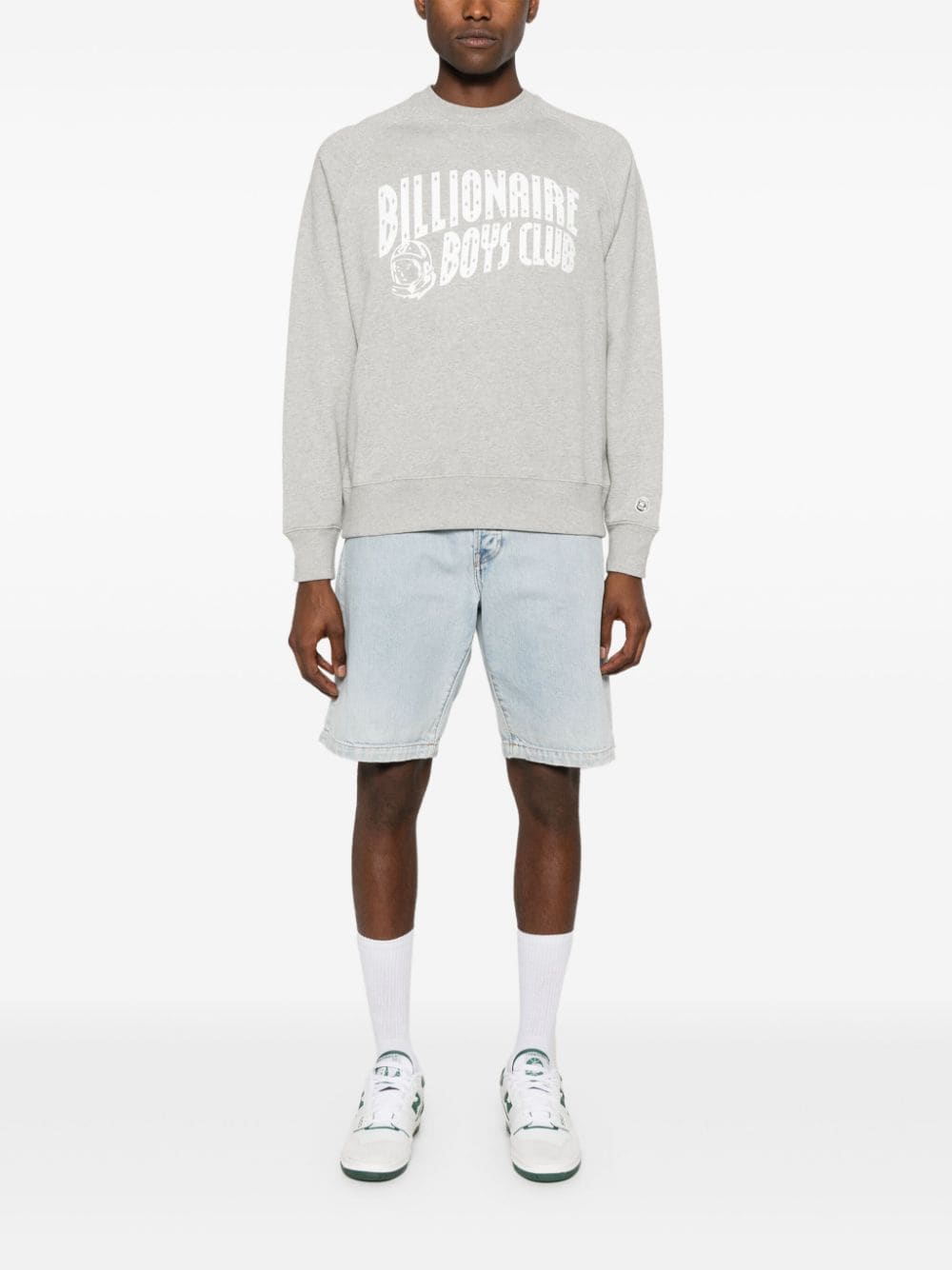 Arch Logo-Print Cotton Sweatshirt