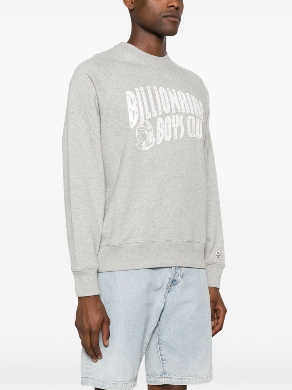 Arch Logo-Print Cotton Sweatshirt