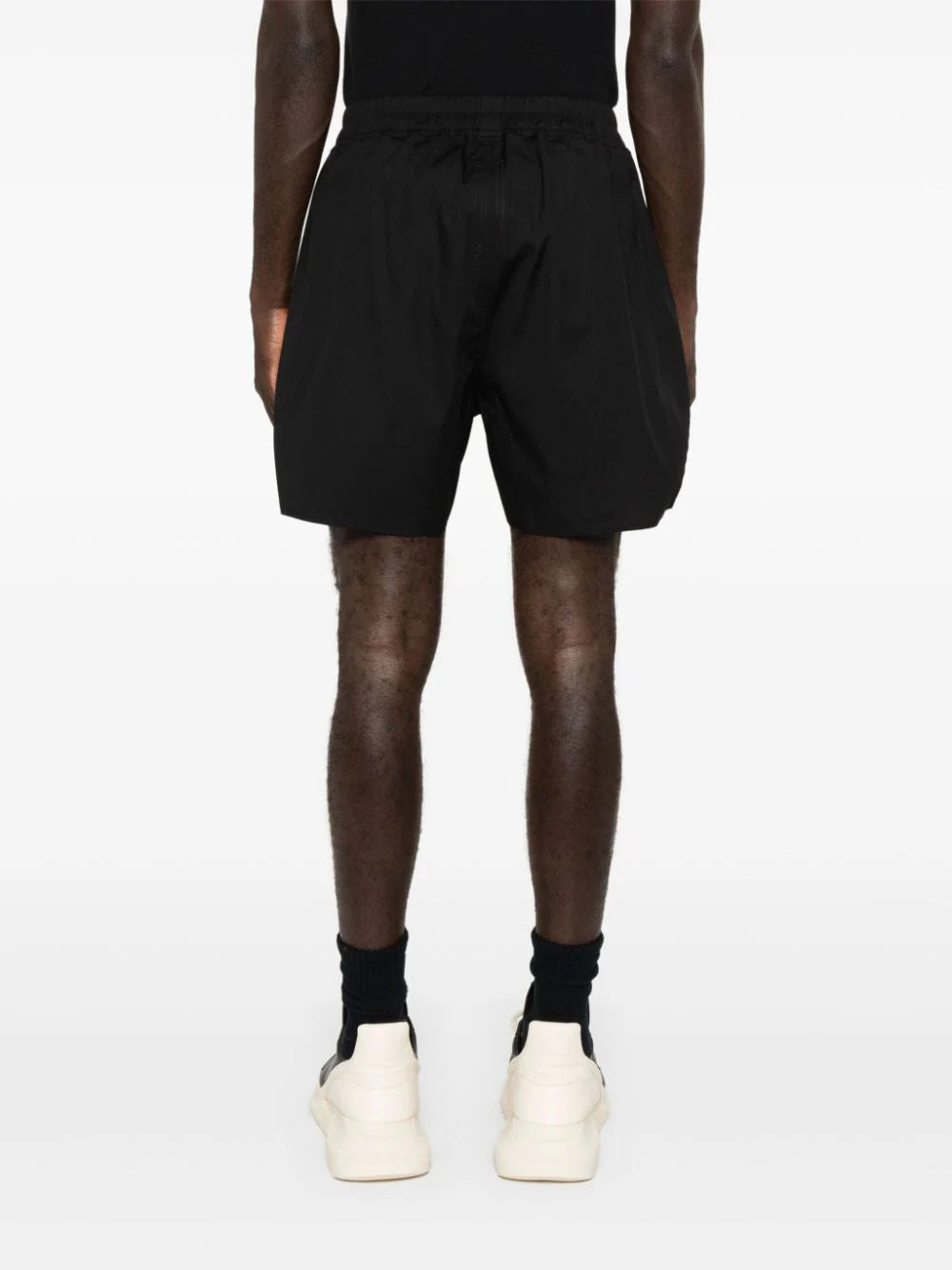 Motif-Embroidered Track Shorts