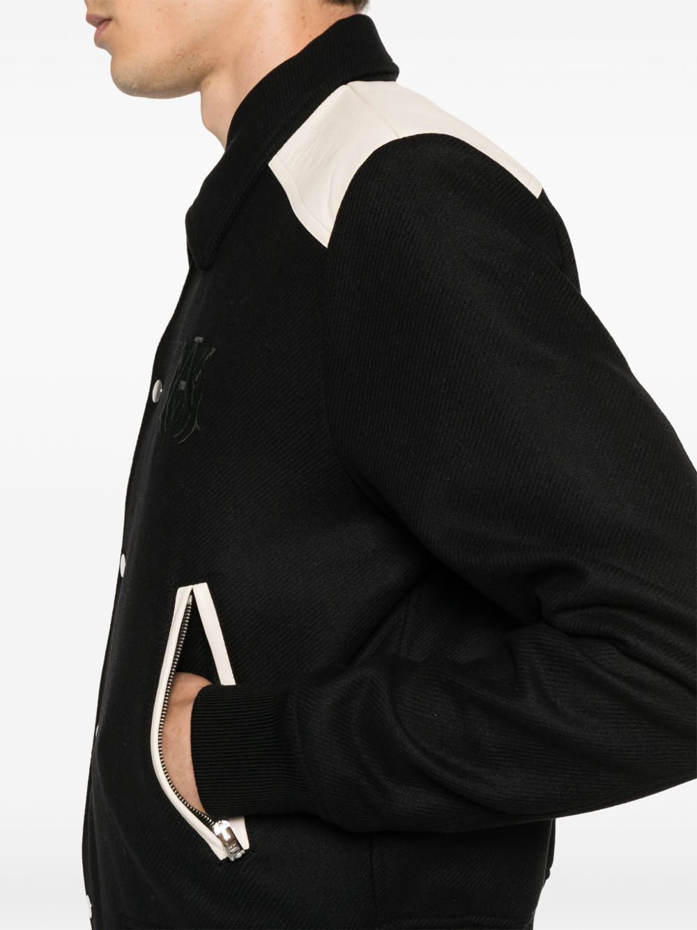 Ma Band logo-embroidered jacket