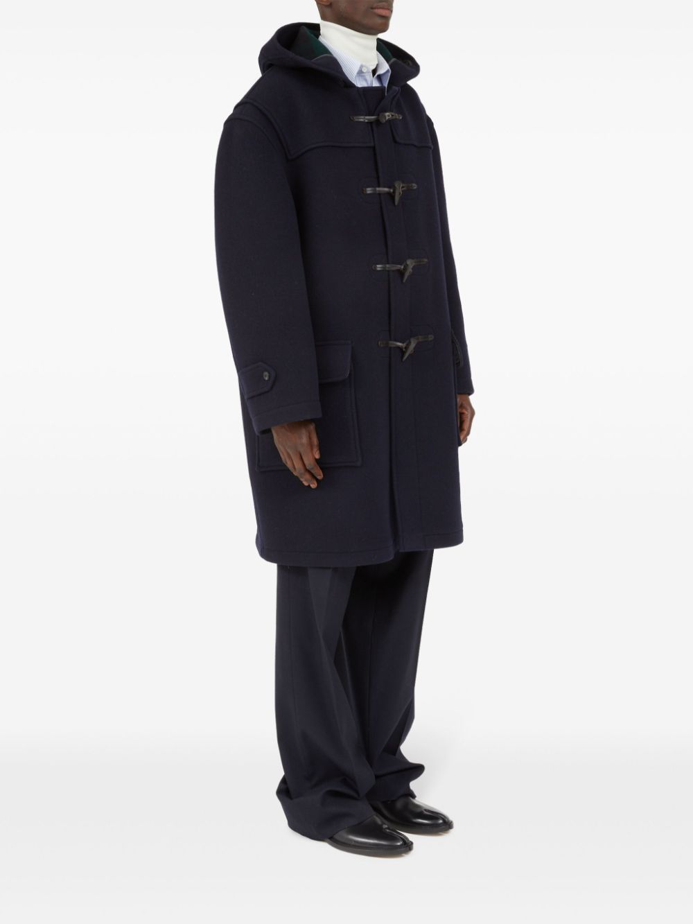 Hooded Wool Coat