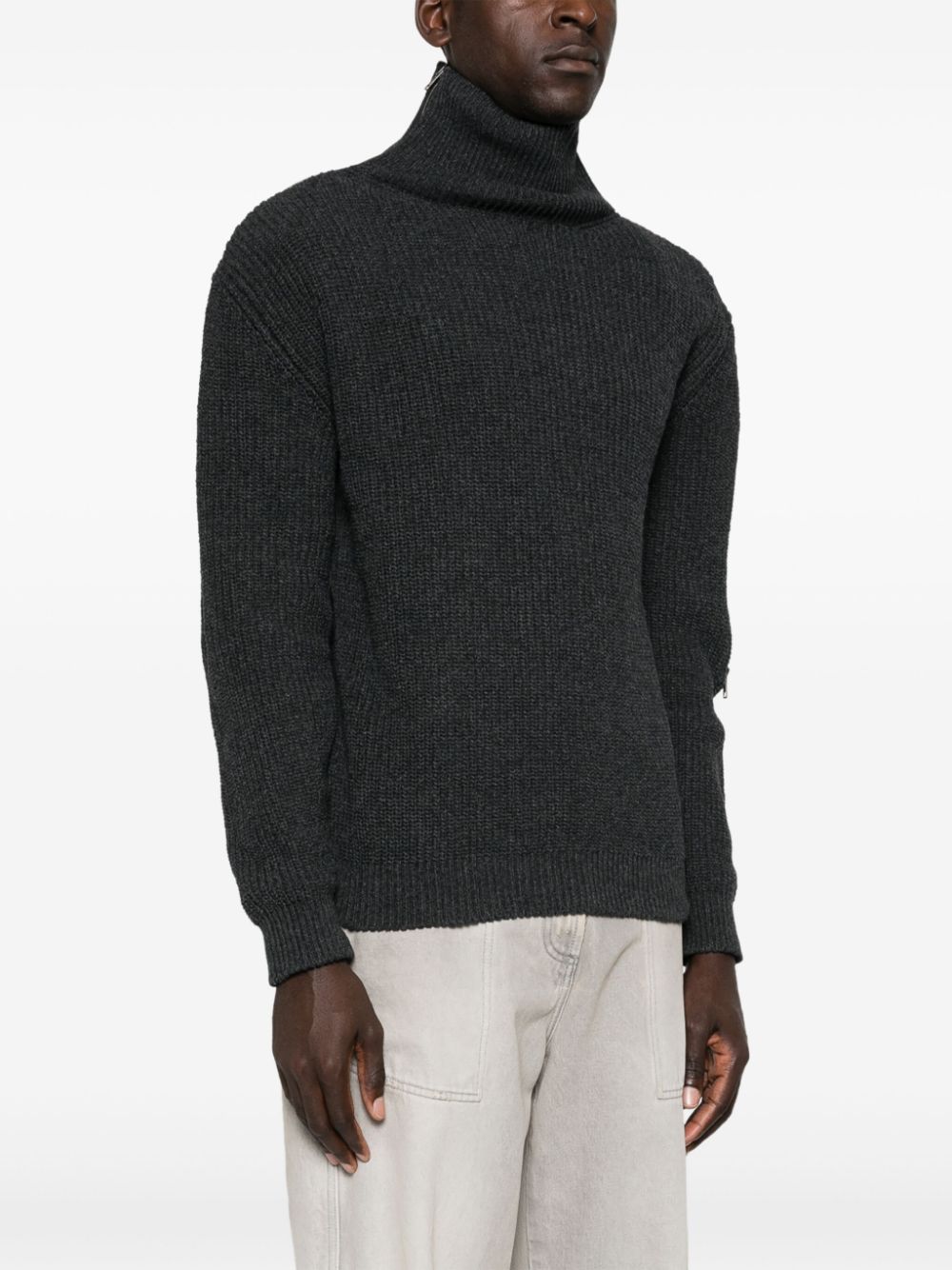 Zip Hooded Sweater