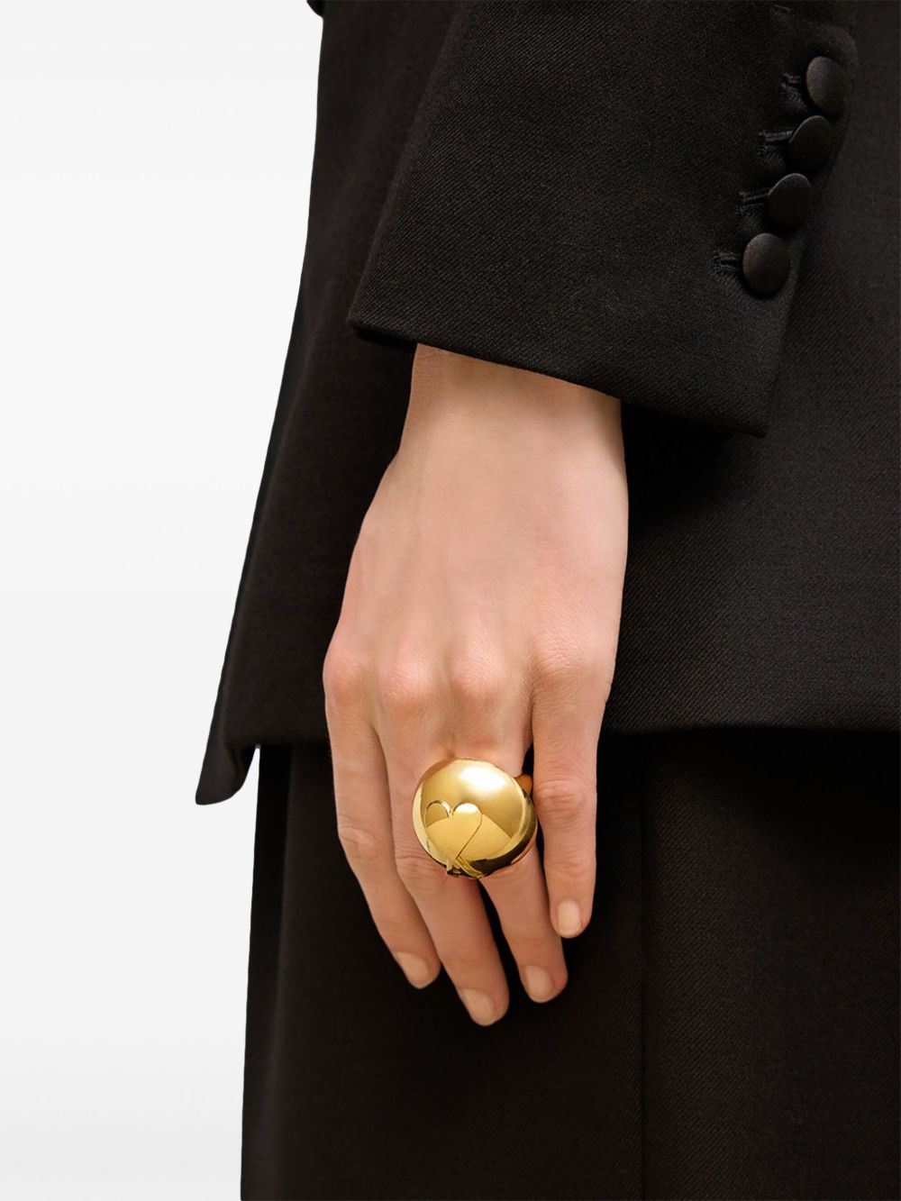 Ami De Coeur Domed Ring