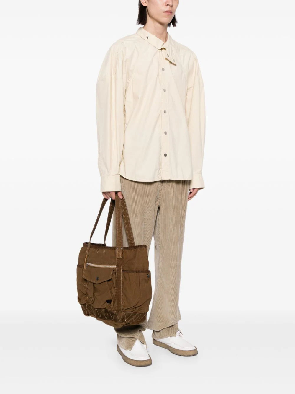 Crag Panelled Tote Bag