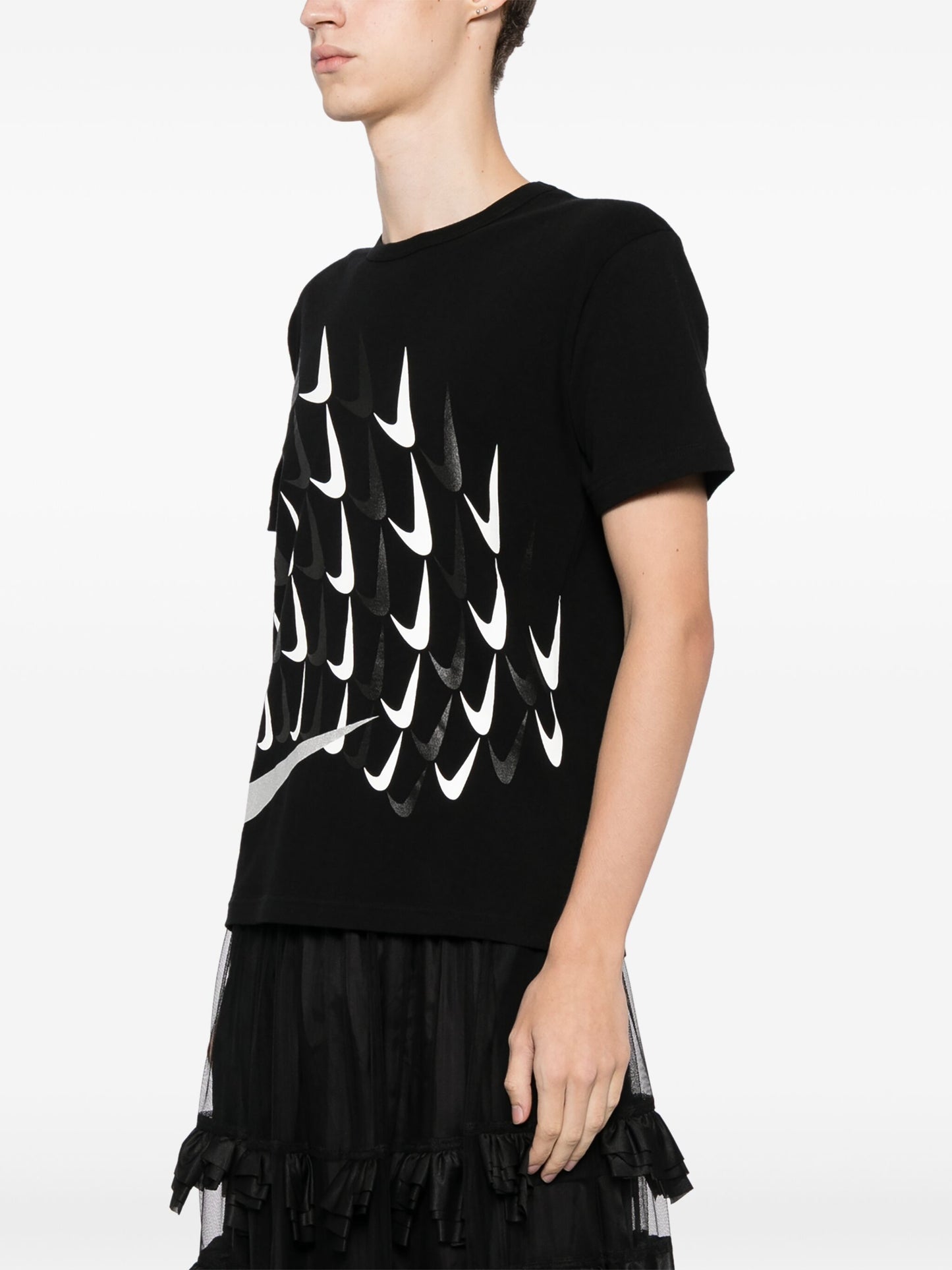 X Nike Logo-Printed Cotton T-Shirt
