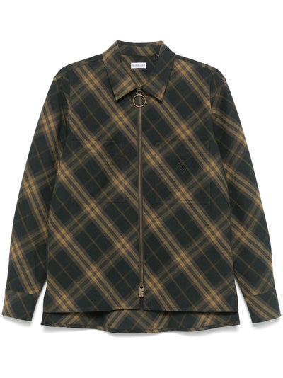 Checked Overshirt