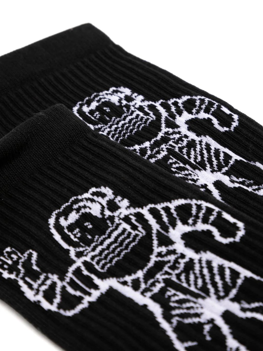 Logo-Intarsia Socks
