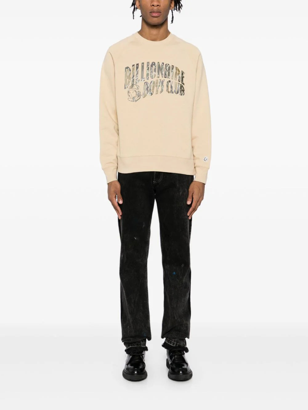Camouflage Arch Logo Crewneck Sweatshirt