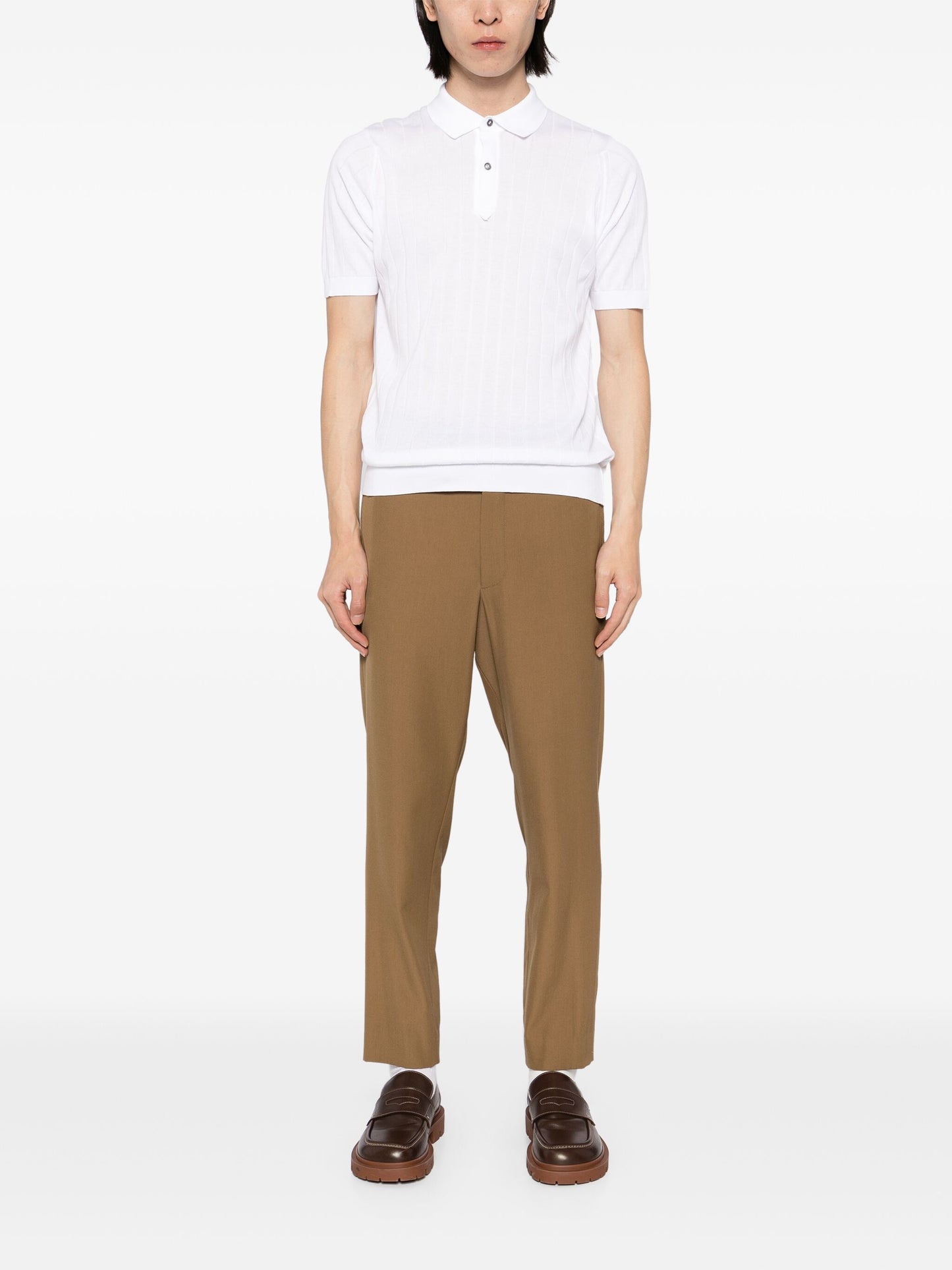 Leeshaw Cotton Polo Shirt