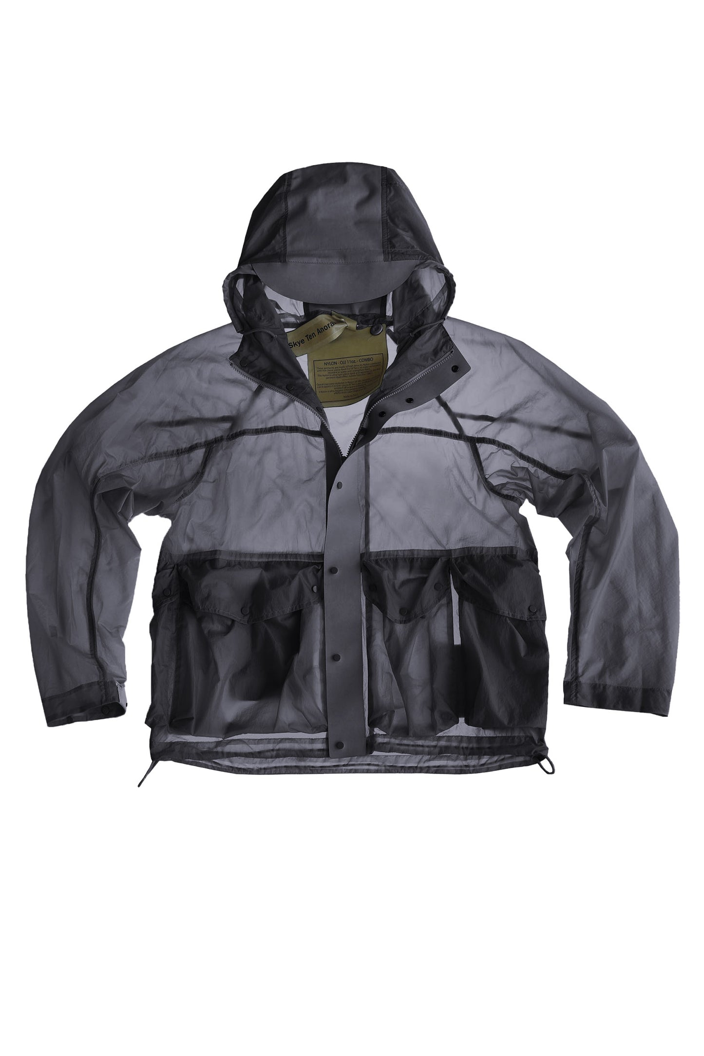 Skye Ten Anorak Jacket Black - Pre order