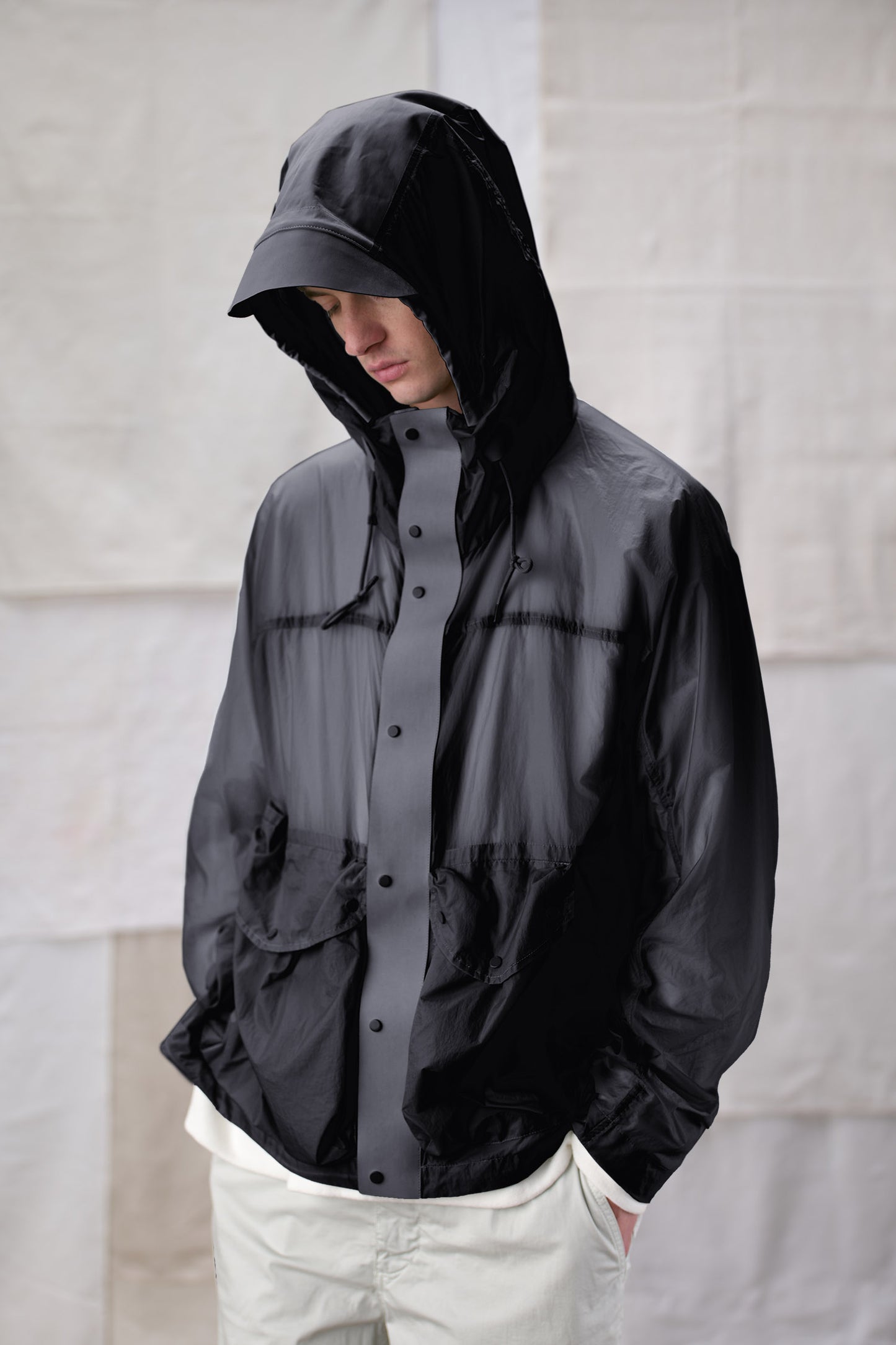 Skye Ten Anorak Jacket Black - Pre order