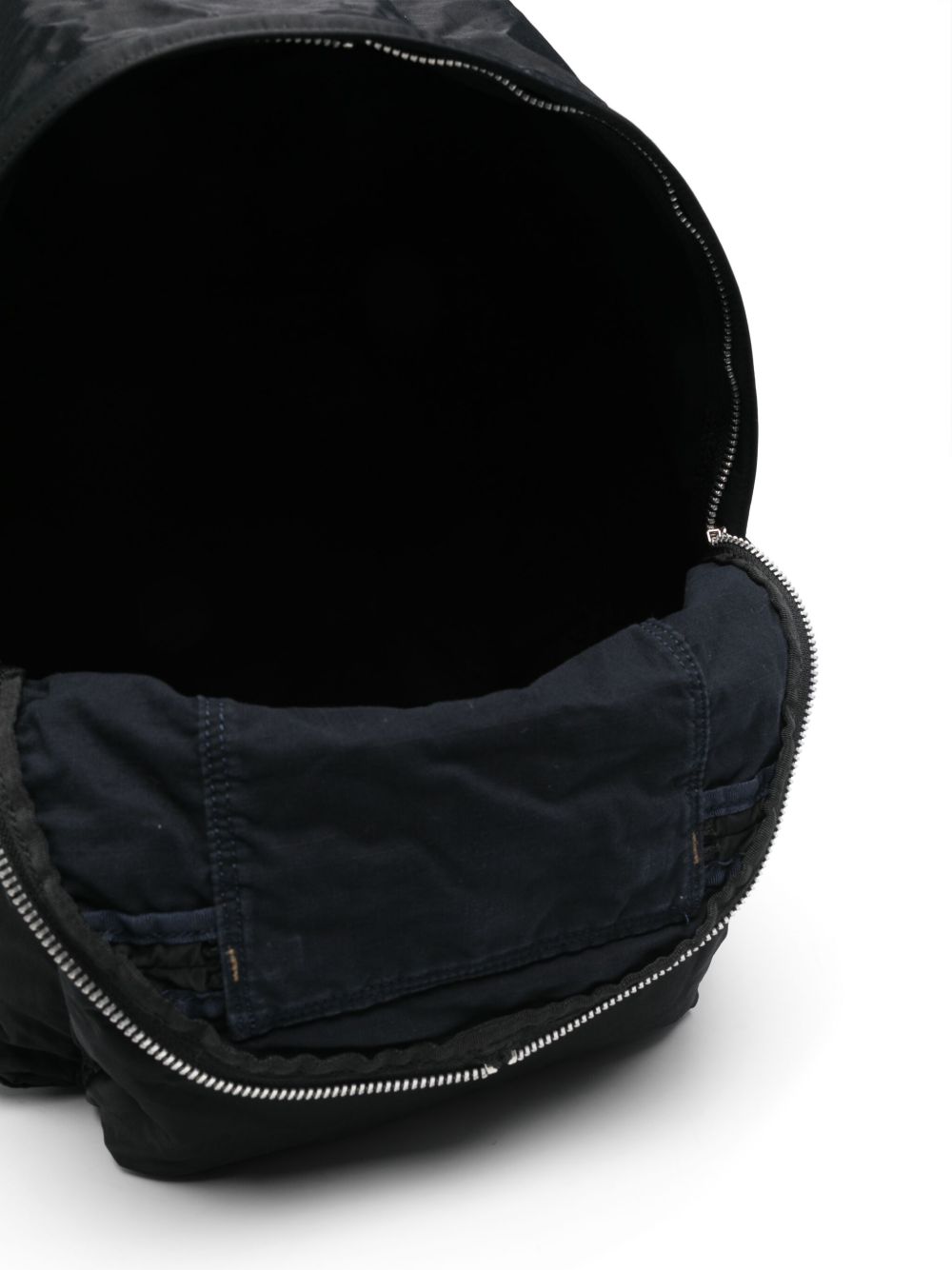 zip-up backpack
