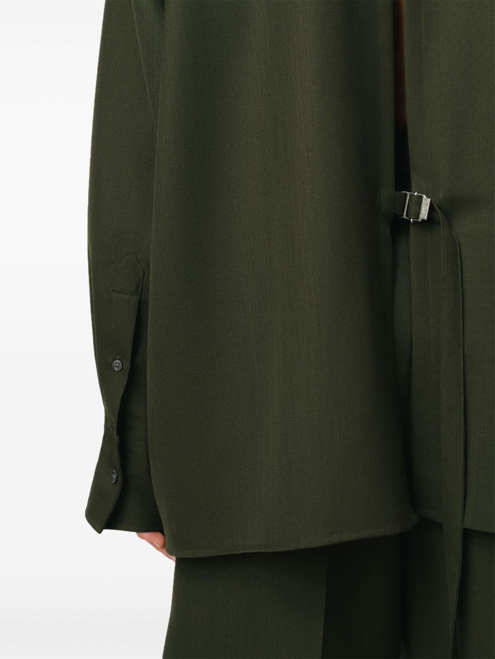 Rear-Slit Shirt