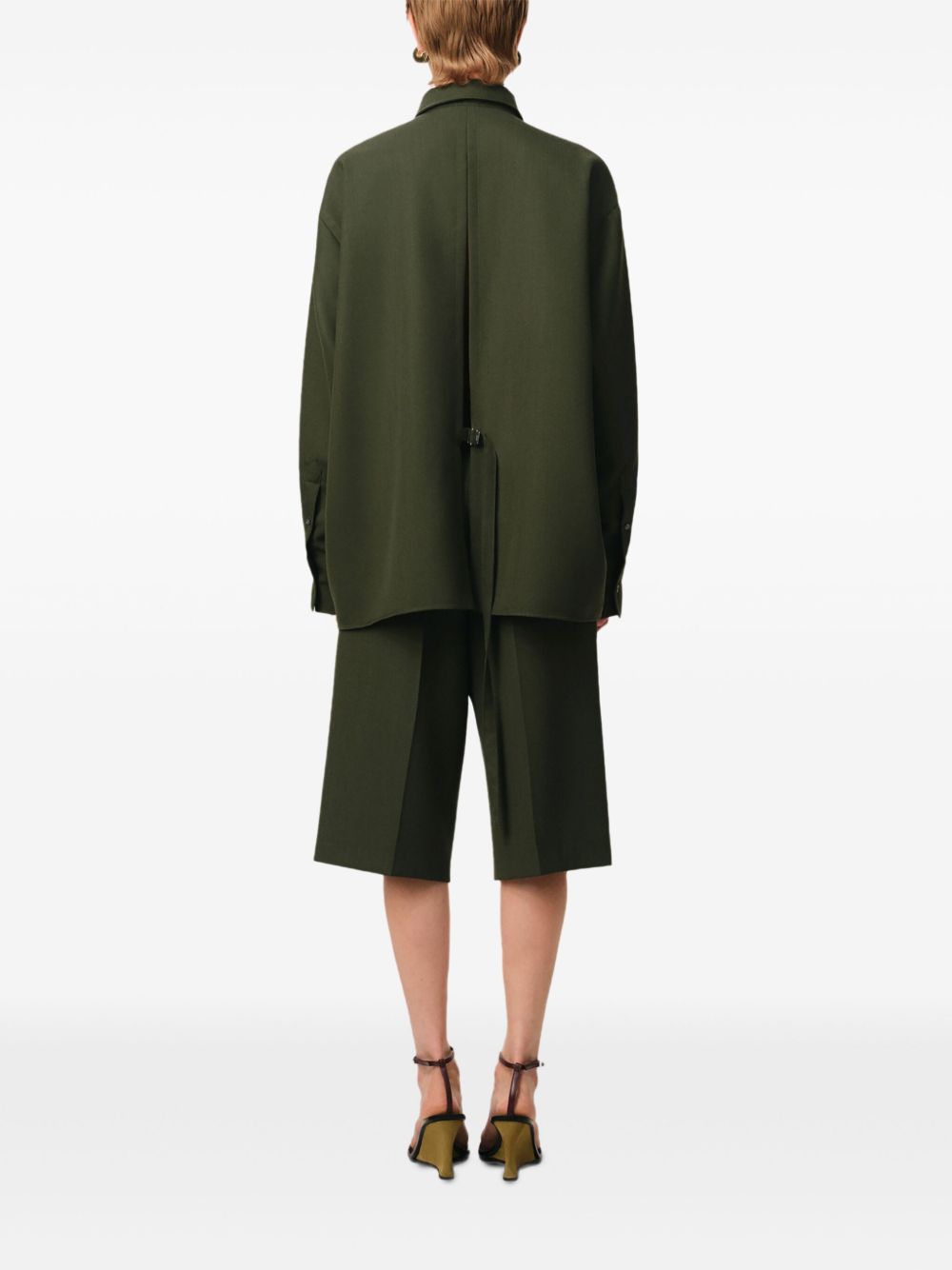Rear-Slit Shirt