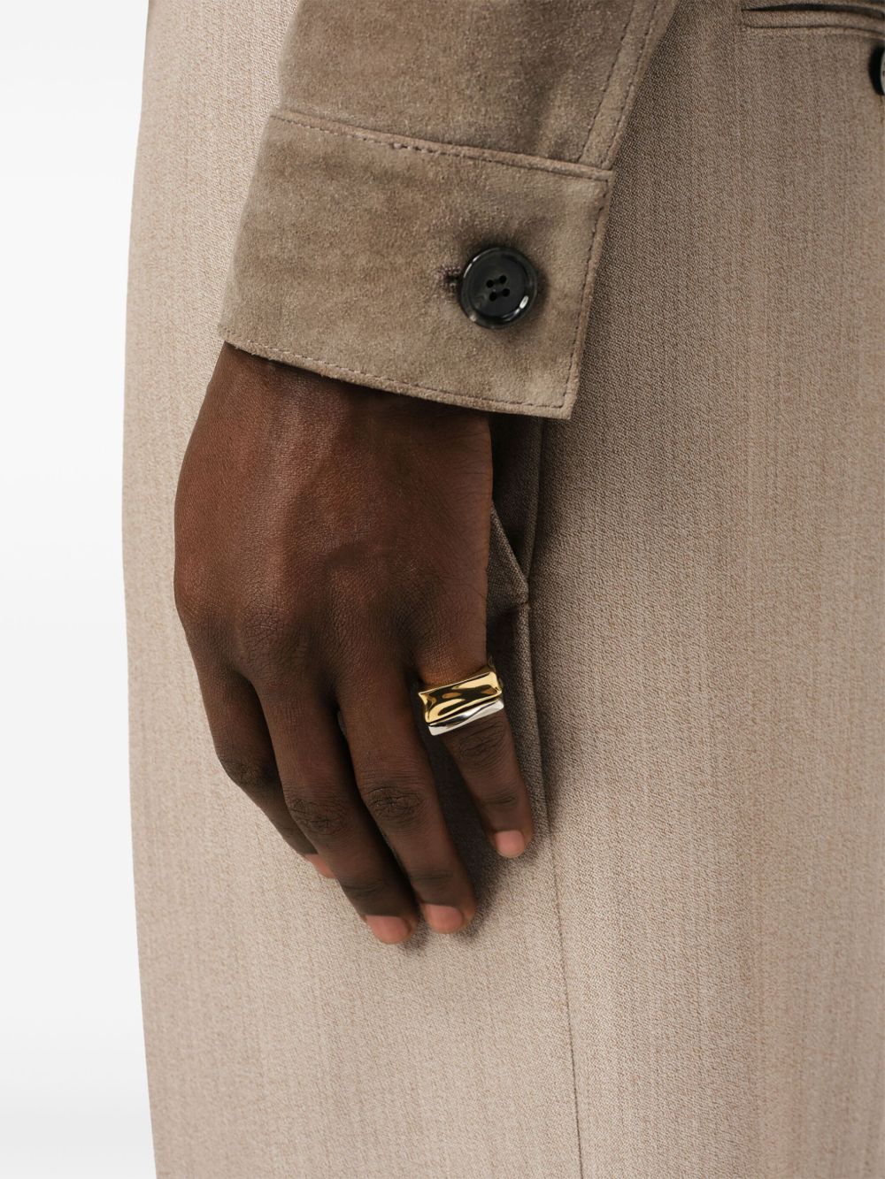 Dune Rings (Set Of Two)