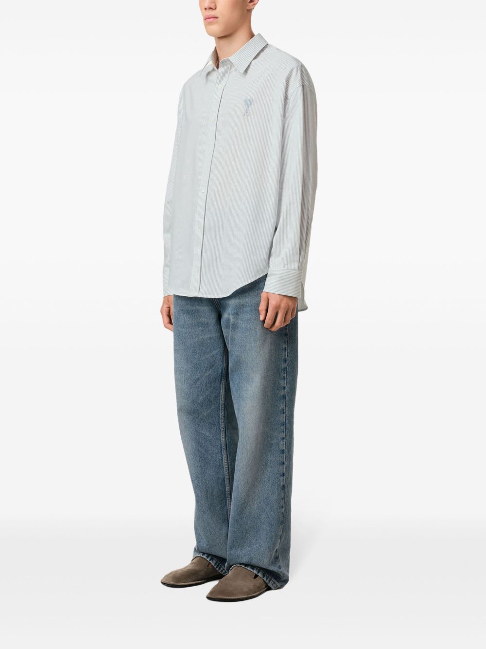 Ami De Coeur-Embroidered Shirt