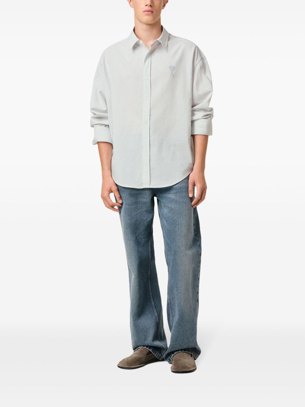 Ami De Coeur-Embroidered Shirt