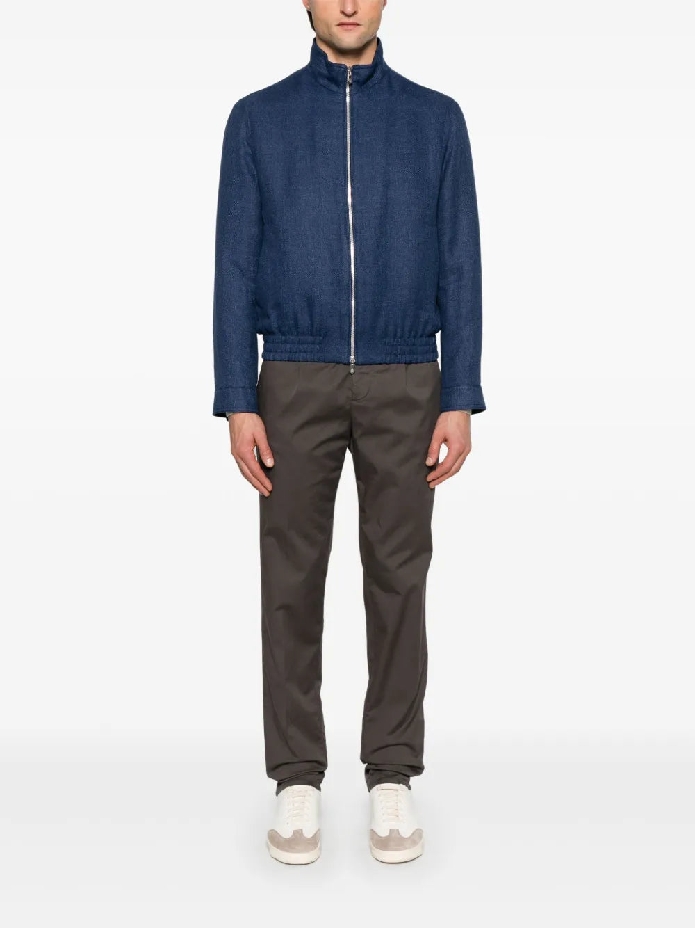 Pleat-Detail Trousers