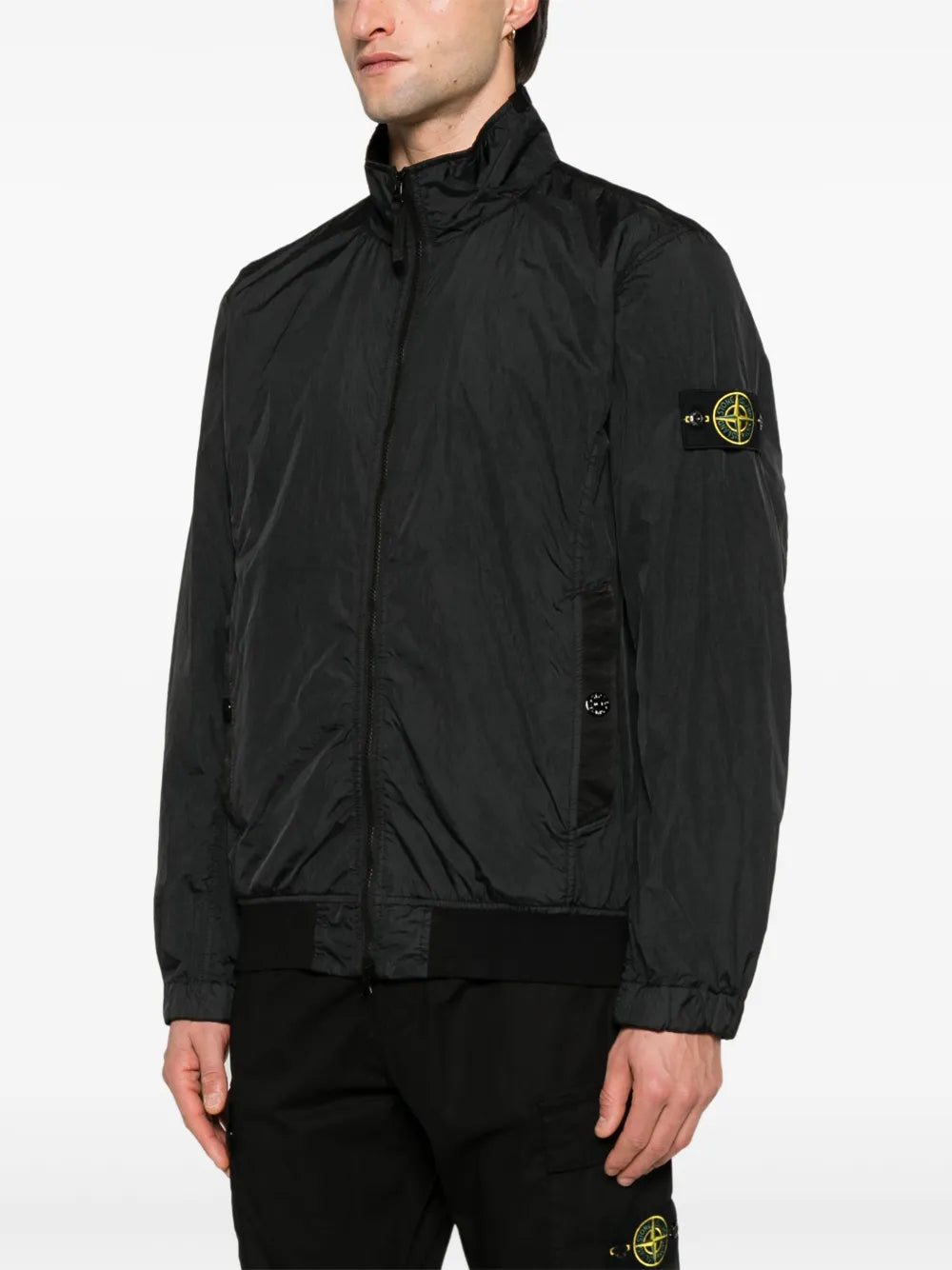 Compass-badge jacket