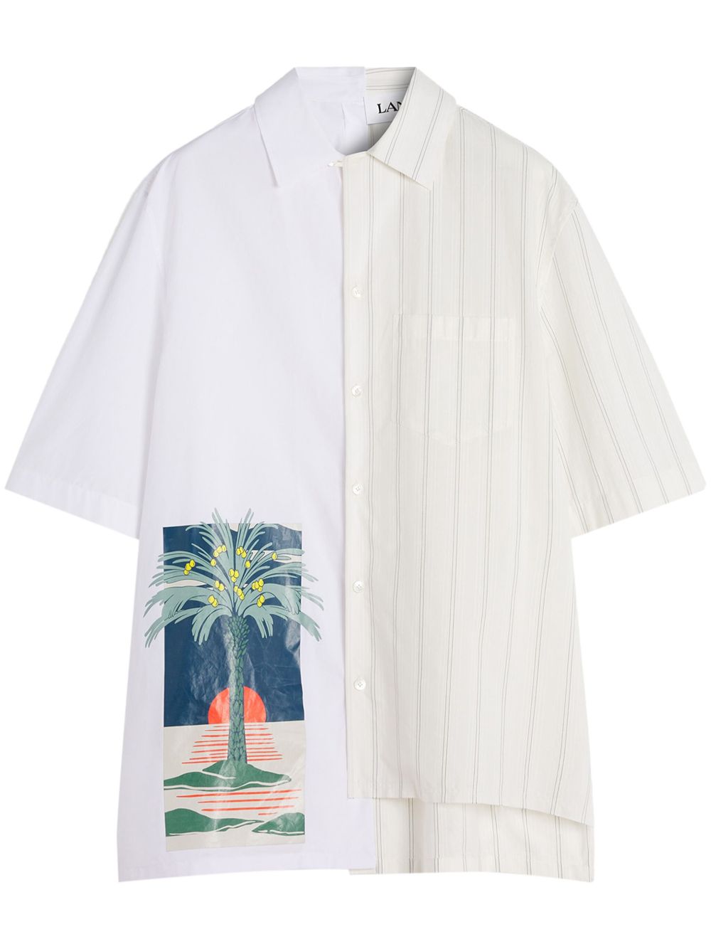panelled shirt