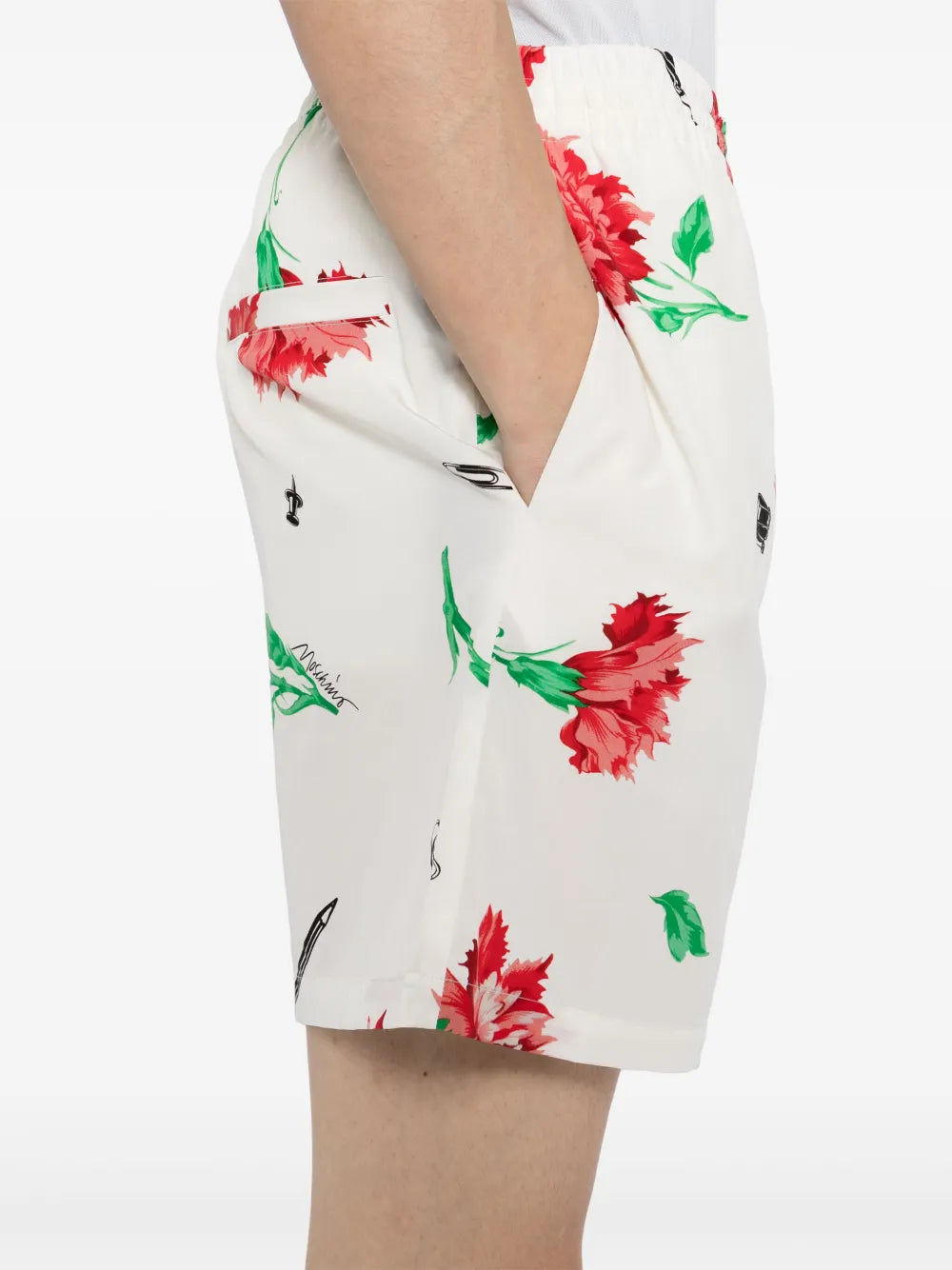 Floral-Print Shorts
