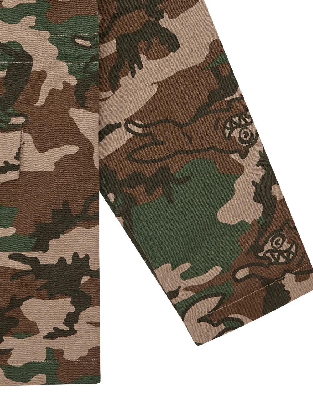 Camouflage-Print Jacket
