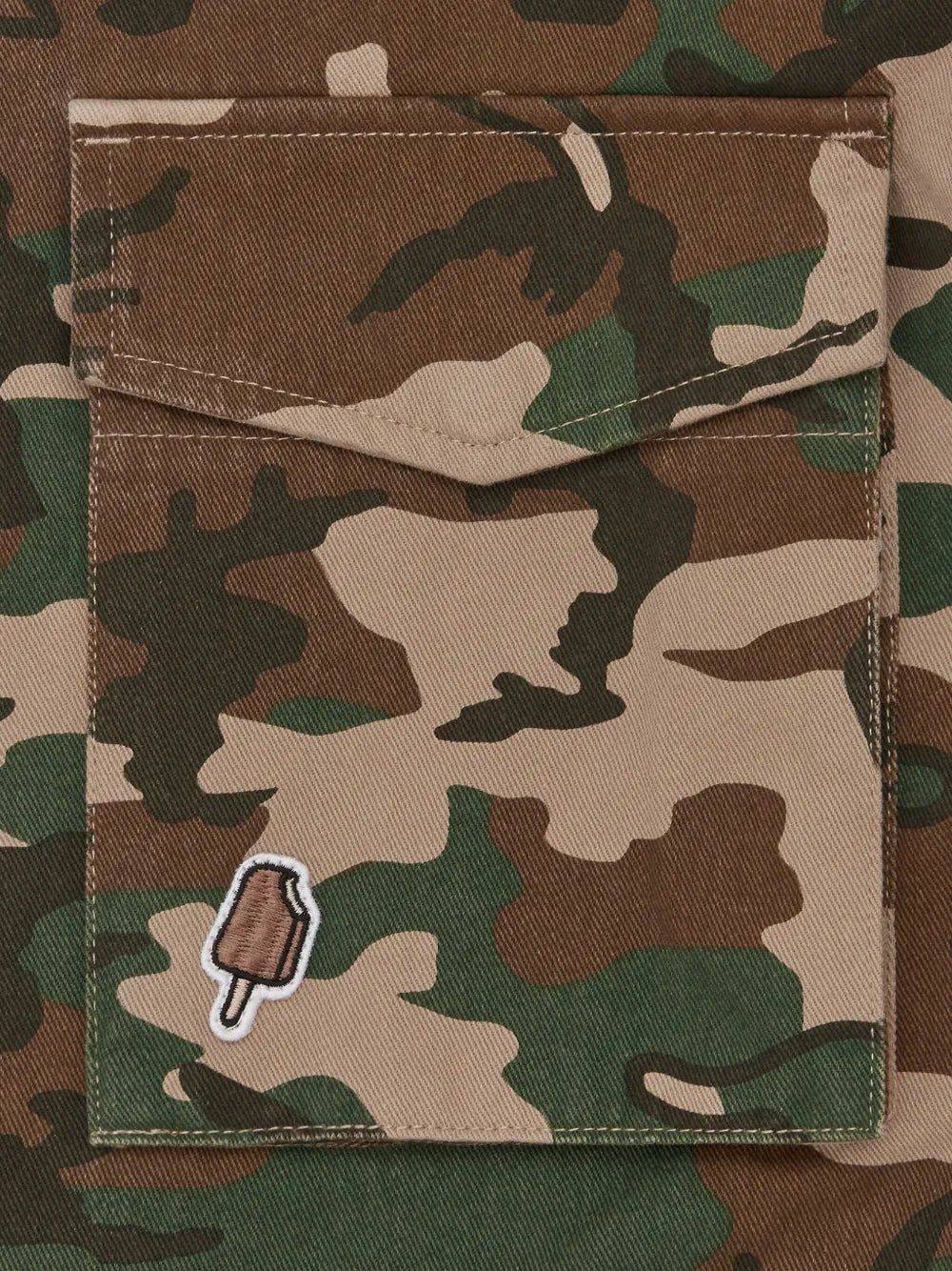 Camouflage-Print Jacket